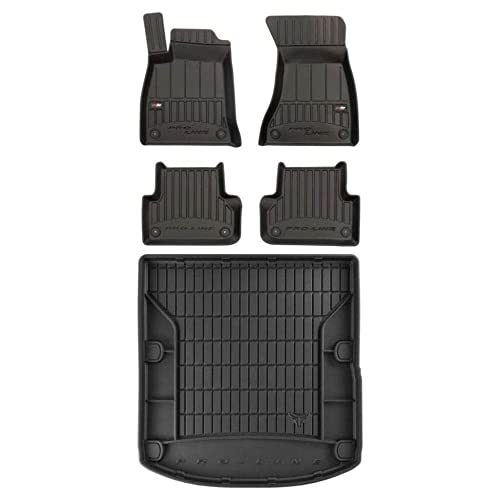 MOTOS Tapis De Coffre En PE Pour Audi A4 IV B9 Depuis 2015 Rendez Votre Voyage Plus Confortable Grâce à Ce Tapis De Voiture Durable - Tapis De Coffre De