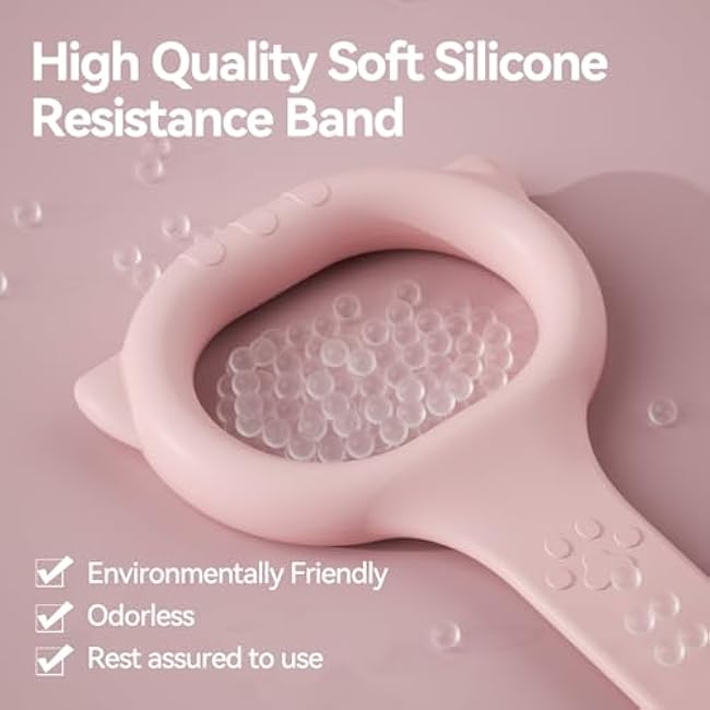 Figure 8 Workout Resistance Band - 3 Elasticities Optional 20 30 40lb, Thicker Durable Arm Back Shoulder Exercise Elastic Rope Yoga Straps Pilates Flexbands, Physical Therapy Stretch Bands