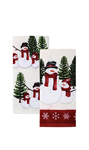 Christmas Kitchen Dish Towels, Oven Mitt And Pot Holder Decor Snowman - Set Of 4 #TOP18