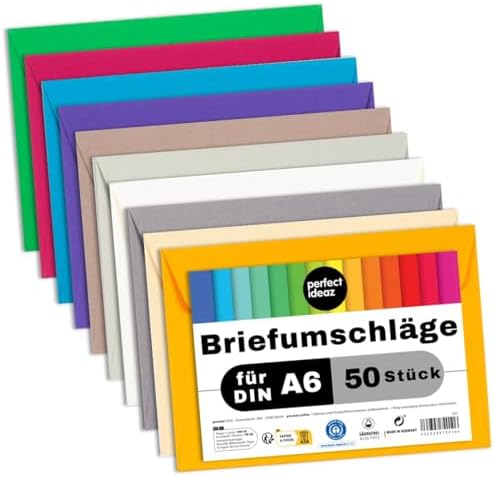 Produktbild von 10er Pack Briefumschläge MARMOR MAGENTA – C6 Ohne Fenster, Edles Design Für Einladungen & Co.