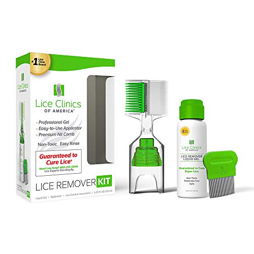 Lice Treatment Kit by Lice Clinics-Guaranteed to Cure Lice, Even Super Lice-Safe, Non-Toxic