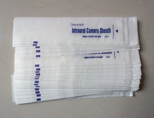 500 Pieces Intraoral Dental Camera Sleeve Sheath Cover For 5.0 Mega Pixels 6 Led Dental Endoscope Intraoral Hd 5.0 Mp Intra Oral Camera Usb 2.0 #TOP1