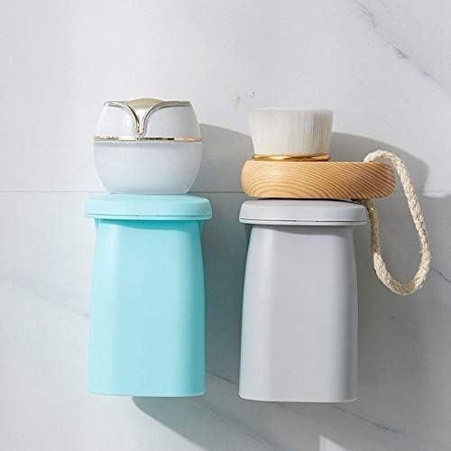 4PCS Magnetic Suction Cup Wall Mounted Toothbrush Rack Brushing Cup Washing Cup Toothbrush Holder