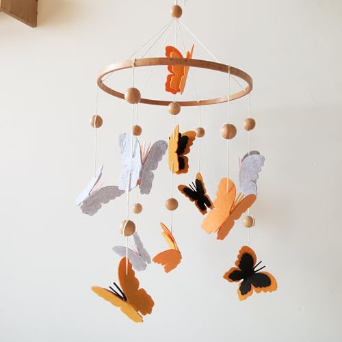 Butterfly Crib Mobile Butterfly Mobile for Crib Baby Mobile for Girls Boys Crib Mobile for Girls