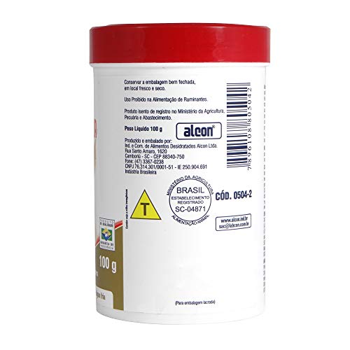 Ração Para Peixe Gold Fish Colours Alcon 100g Alcon para Peixes