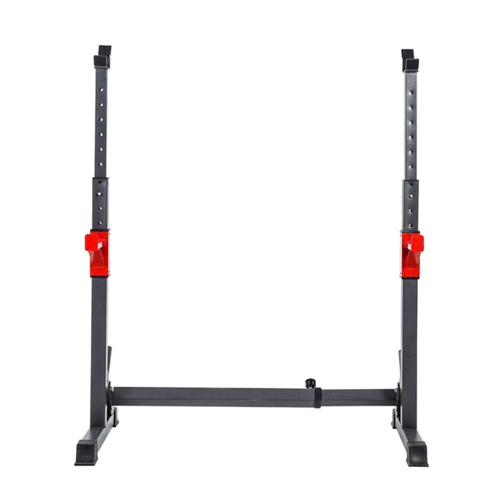 ERoomQ Barbell Rack, Squat Stands Rack Weight Rack Gym Rack Squat and Bench Press Rack Dumbbell Stand, Height Adjustable, Load 260kg, Fitness Equipment Home Gym IndoorSiamese