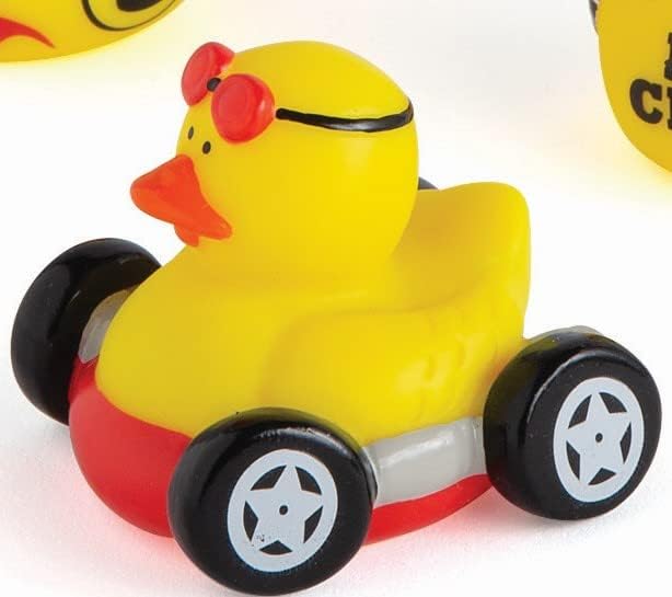 Fun Express Race Car Driver Rubber Duckies, 12 Pieces image 4