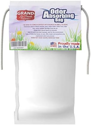 GrandLifeBrands PREMIUM Odor Eliminator - dead rodents, stale food, pet odors, cat litter, garbage, skunks, urine/feces, smoke - REMOVES - NOT COVERS UP odors from the air (English/French) (1)