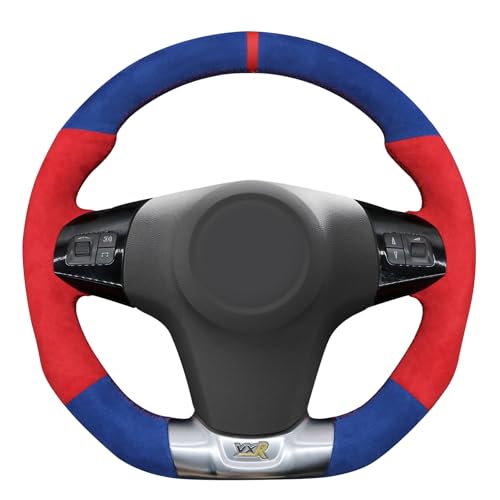 MEWANT Steering Wheel Cover for Opel Corsa (D) OPC 2007-2015 Leather Steering Wheel Wrap