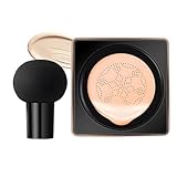 Air Cushion CC Cream – Wasserfeste Feuchtigkeitsspendende Grundierung, Aufhellender Concealer | Vollständige Make-up-Basis Für Reife Haut, Augenringe, Akne, Natürliches Finish, Langlebig