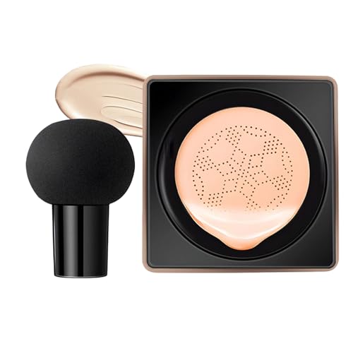 Crema protectora impermeable - Base Hidratante - Base de Maquillaje Con Aplicador en Forma de Seta | Para Damas Novia Madre Citas Eventos Sociales