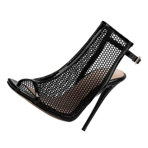 Sandales à talons hauts ajourées grand confort pour pieds sensibles