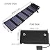VGEBY Solar Panel Foldable,15W 5V USB Solar Panel Mini Portable Monocrystalline Solar Cells Charger for Outdoors Sportinggoods Other Hiking and Camping Supplies