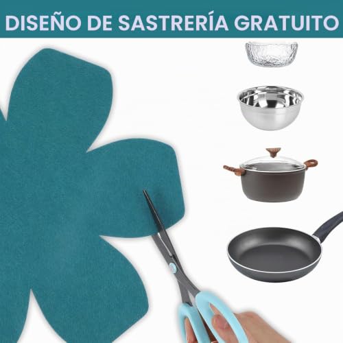 Miniatura 3 de 6 Piezas Protector De Ollas, Protector De Sartenes, Separador De Ollas, Protector Antiarañazos Para Proteger Superficies, 3 Tamaños Diferentes 15 20 25 Cm