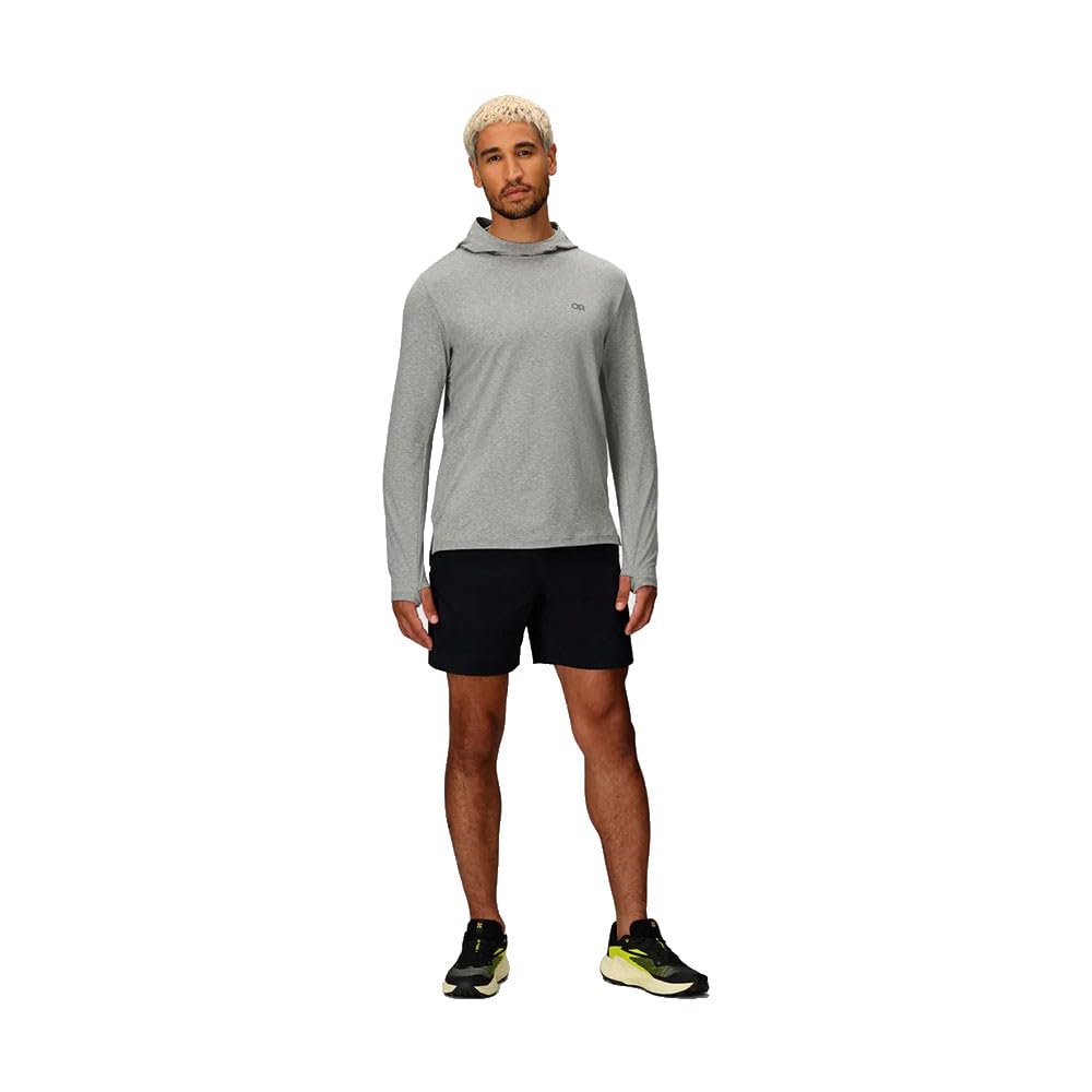 Outdoor Research ActiveIce Spectrum Sun Kapuzenpullover für Herren, selbstkühlend, thermoregulierendes Gewebe, Feuchtigkeitstransport, schnell trocknend, 3-Panel-Kapuze, scheuerfreies Design, UPF 50+,