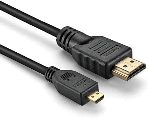 HDMI cable for Panasonic Lumix DMC-GX80, DMC-GX80C, DMC-GX80H, DMC-GX80K, DMC-GX80N Digital Camera - Length = 6.5ft / 2M