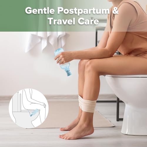 Bidé de bolsillo portátil para camping e inodoro compatible con botellas 3