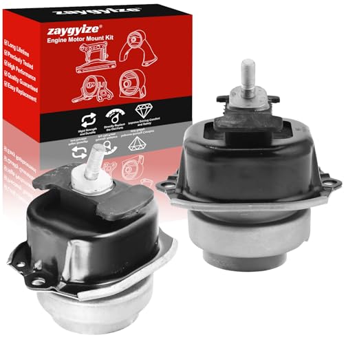 2Pcs Left & Right Engine Motor Compatible with BMW E70 F15 E71 F16 X5 X6 2007-2019 Replace 22116780260,22116778192,22116865146