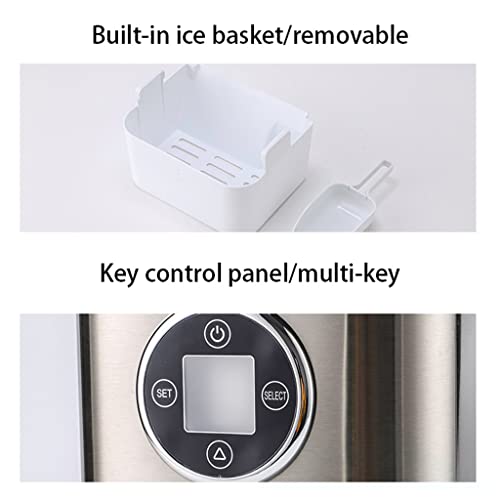 Máquina portátil para hacer hielo 26 lbs/24h miniatura 6