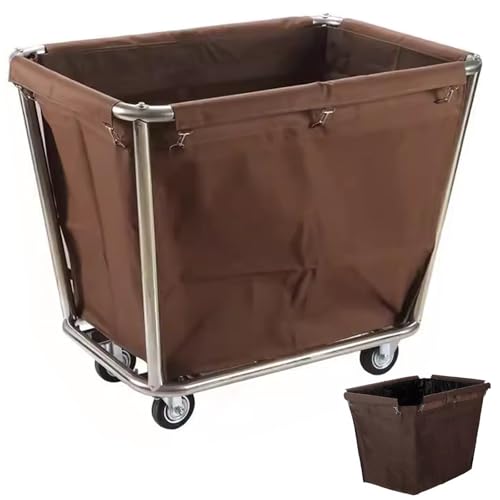 Chariot à linge industriel de qualité supérieure avec housse lavable