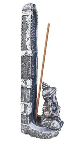 Incensário Vertical Incenso Vareta 7 Chakras Buda Ganesha (Ganesha Cinza)