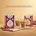 Adanim Bio Chai Masala Rooibos Tea Organic Caffeine Free Herbal Tea with Star Anise Cardamom Clove Ginger Natural Ingredients Rich Spiced Flavor Masala Chai 20 Individually Wrapped Tea Bags(Pack of 2)