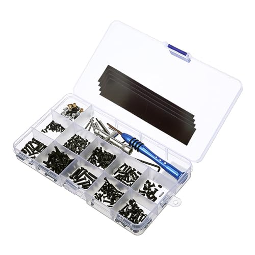 RC Schrauben Sortiment Kit mit Box Reparatur Werkzeug Set Hardware Befestigungen für Wltoys 144001 1/14 RC Auto