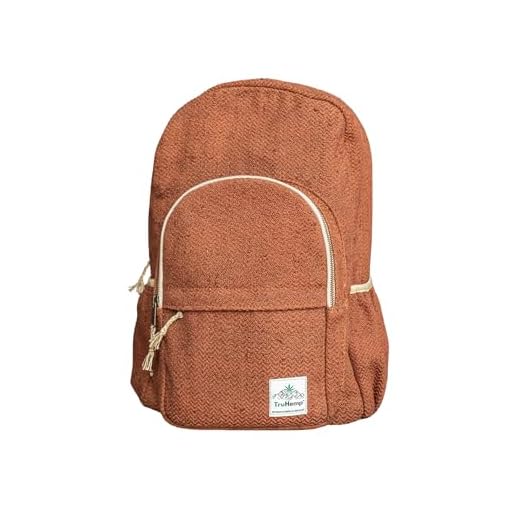 Best hemp backpack TruHemp Classic Brown Hemp Backpack