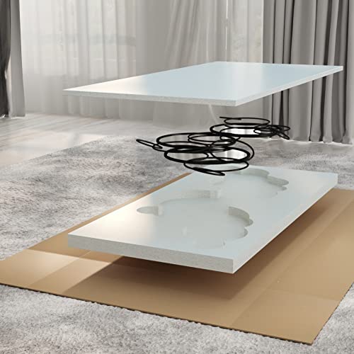 Joudia Decorative Wall Mirror, Modern Wall Mirrors For Living Room Decor Black Overlapping Metal Wall Mirror For Entryway Foyer Hallway Bedroom, 48 * 19 In Large Wall Mirror Decor #TOP7