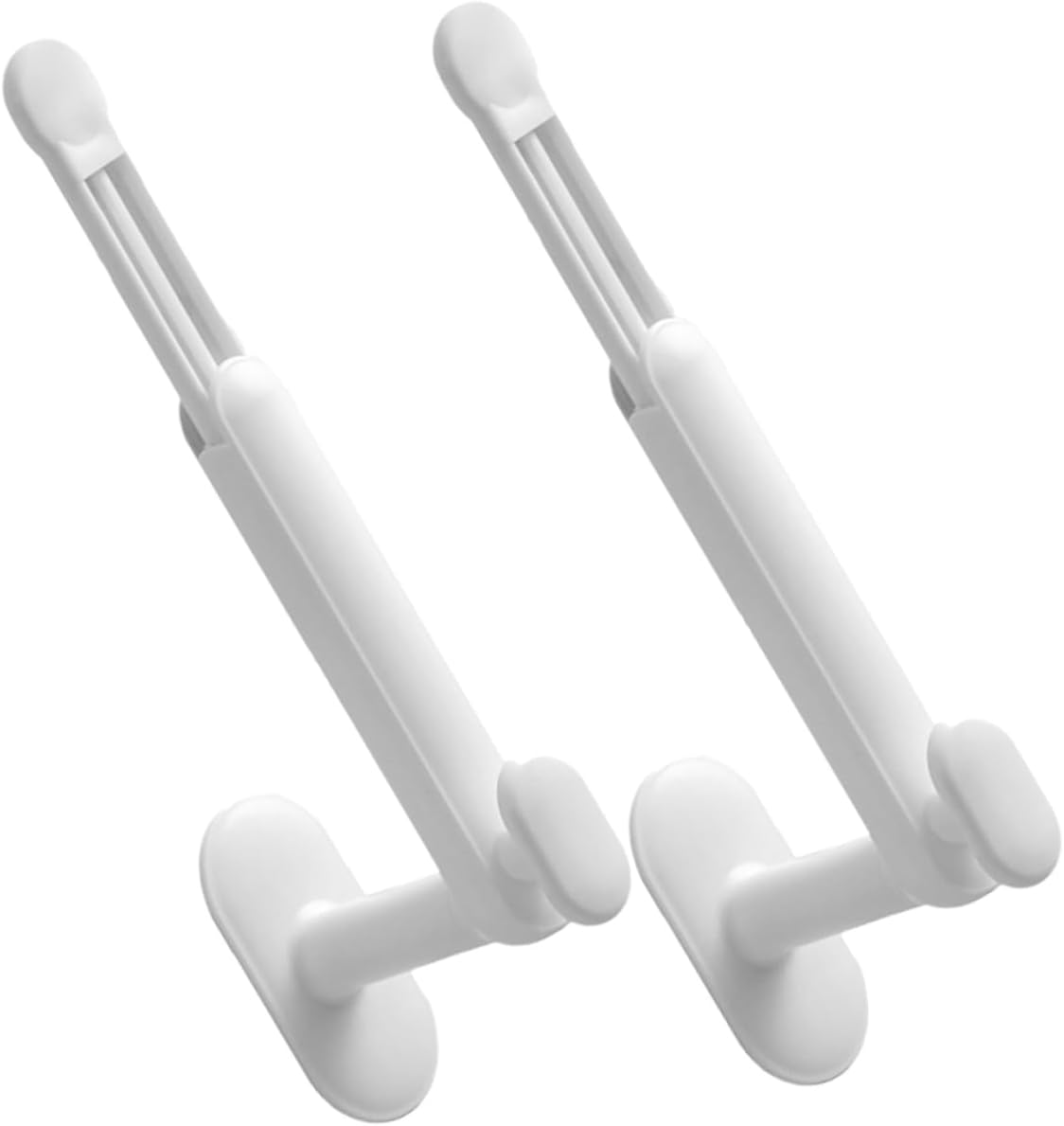Mobestech Wall Headdress Hook 2pcs PP Adjustable Holder for Accessories