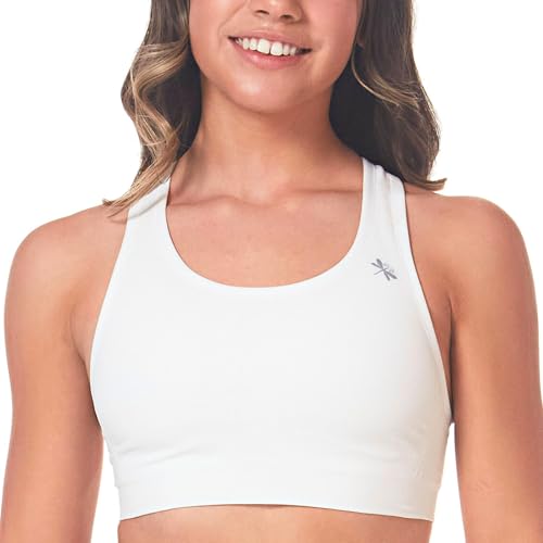 Dragonwing Seamless Girls Racerback Sports Bras for Teen & Tweens (Quick Dry, Training Bra, Activewear Clothes for Girls)