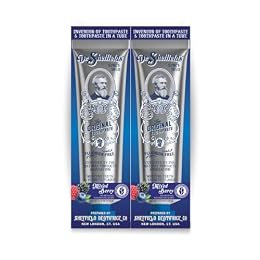 Dr. Sheffield’s Certified Natural Toothpaste (Mixed Berry) - Great Tasting, Fluoride Free Toothpaste/Freshen Your Breath, Whiten Your Teeth, Reduce Plaque (2-Pack)