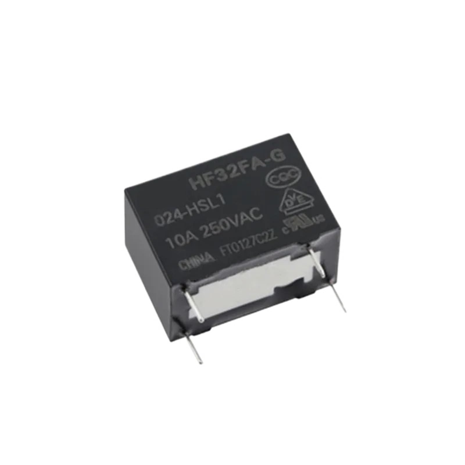 Relais HF32FA-G 4 broches 10A 250V composant électronique de rechange PCB