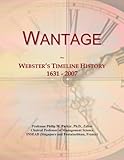 wantage uk real estate  Wantage: Webster\'s Timeline History, 1631 - 2007