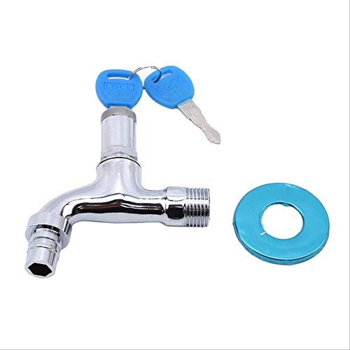 1pc 304 Acero Inoxidable T-Word Lavadora En Forma De Grifo De Agua Hot Modern Garden Grifo Abierto Rápido/Grifos Montados En La Pared Bibcock 02