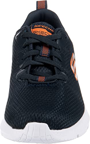 Skechers Herren Sneaker, Textil / Synthetik, Navy Mesh Trim, 39.5 EU – Ansicht 3