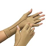 Isotoner Open-Finger Therapeutic Gloves - X-Small - 25830