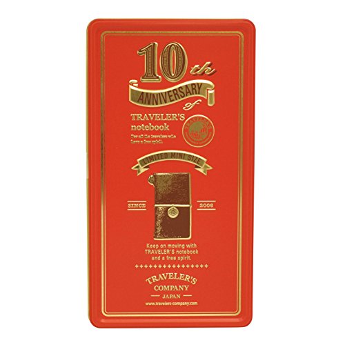 トラベラーズノート10周年記念缶 10th Anniversary Can Set / 10周年缶セット | TRAVELER'S COMPANY