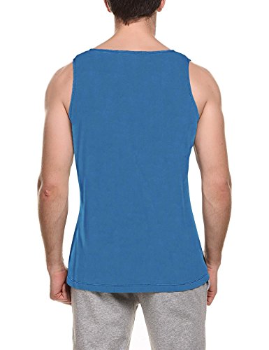 COOFANDY Casual tanktop voor heren, mouwloos shirt met zak, voor sport en training in de sportschool - Image 6