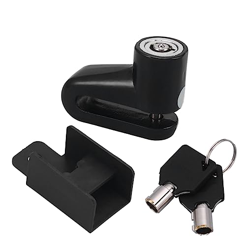 STOBAZA Motorcycle Disc Brake Lock High Grade Theft Security Lock for Motorbike Scooter and Bike Durable Construction Simple Operation Design Black