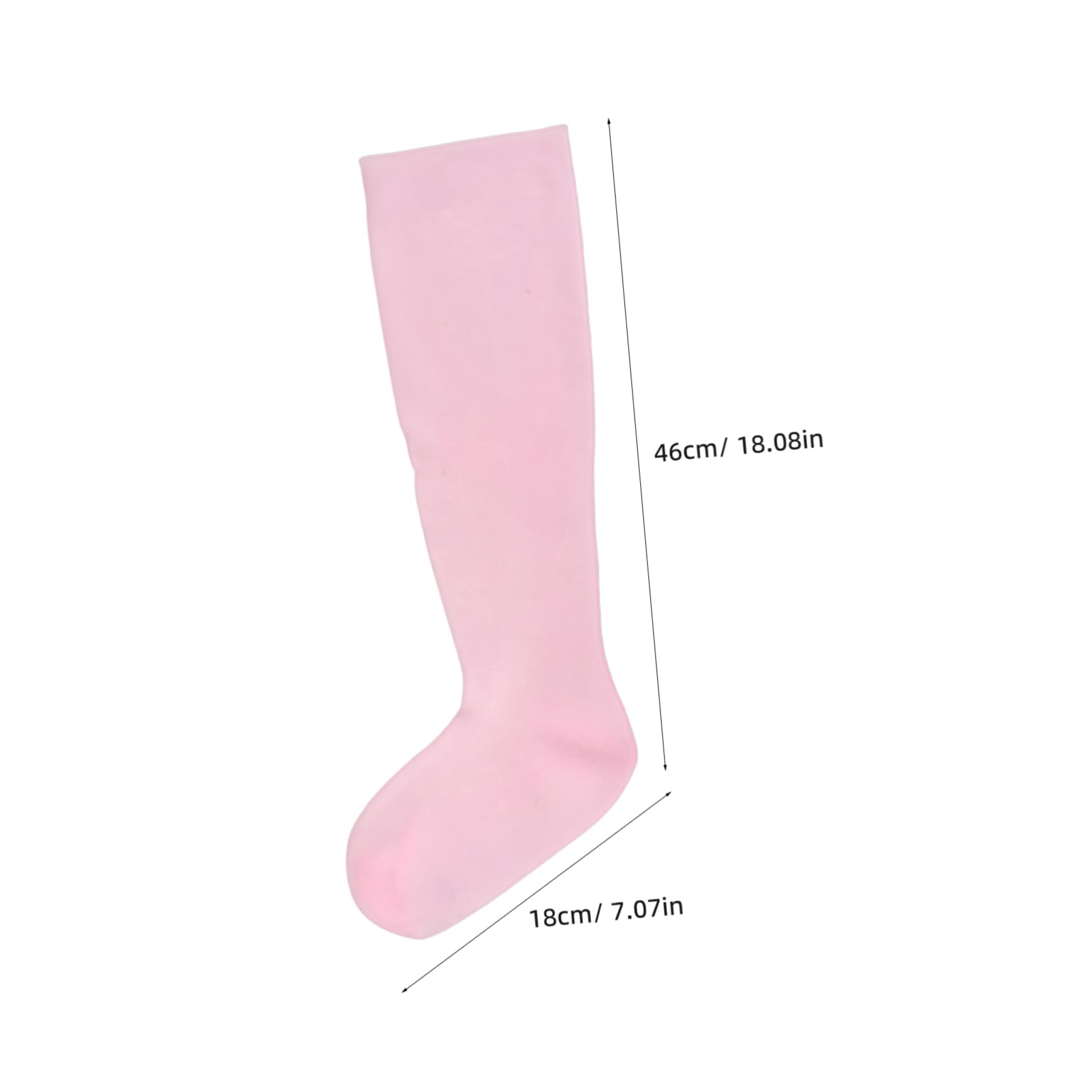 Yardwe Moisturizing Knee High Socks for Men and Women Long Tube Sebs Foot Care Socks for Dry Cracked Feet Comfortable Overnight Exfoliation and Prevention Soft and Breathable