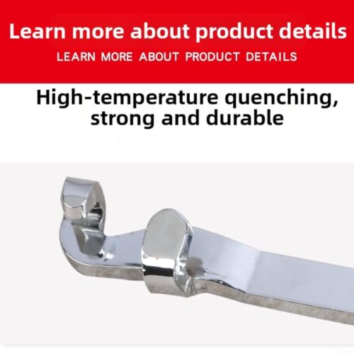 Barre d'extension de clé pour outil de disjoncteur robuste en acier de 390 mm - 5