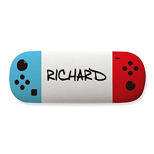 Richard Étui à lunettes écriture manuscrite idée cadeau personnalisable nom