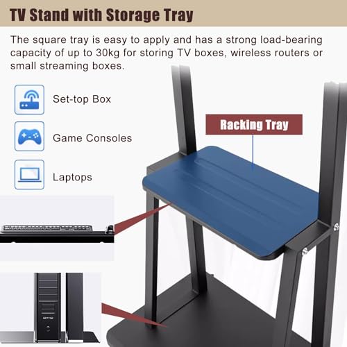 Soporte para TV móvil ajustable para 40 a 75 pulgadas miniatura 6