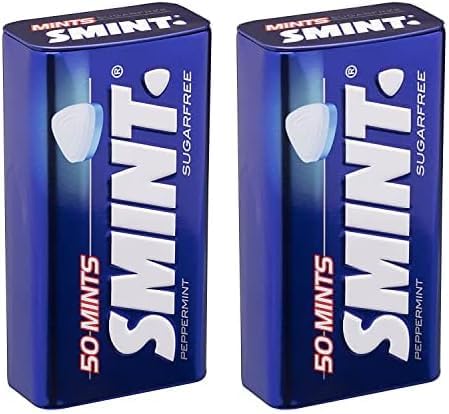 Smint Peppermint Sugar Free 50pcs (Pack of 2) : Amazon.ae: Grocery