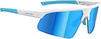 Vista 8 de Q217 HD Gafas de sol polarizadas para mujeres y hombres, ciclismo, correr, pesca, senderismo, golf, béisbol, voleibol, deportes al aire libre