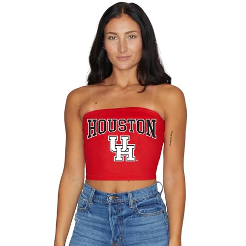 Lojobands Women's Tailgate Outfit College Game Day Tube Top Strapless Top One Size Fits Most