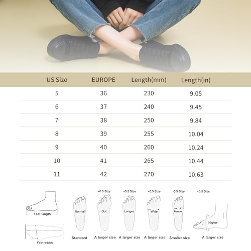 Hash Bubbie Women'S Canvas Shoes Fashion Canvas Sneakers For Women Casual Tennis Shoes Low Top Walking Shoes thumb #6