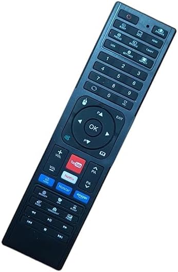 YouTube Universal Source Remote Compatible for Adsun/Bush/VK//Marcoplus+/Diasun/Weston/Dalmia/Benchmark/Refab/YouTube/Techon/Lamex/Okie/Dynora/InnoQ/eirtech/LR etc All Smart tv Remote