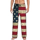 Vêtement confortable et respirant : le pantalon de pyjama imprimé drapeau américain pour homme dispose d'un tissu hautement respirant. Il est doux au toucher et doux pour la peau, permettant à l'air de circuler librement. La nature légère du matériau offre une sensation de chaleur et de confort, parfait pour une bonne nuit de sommeil.